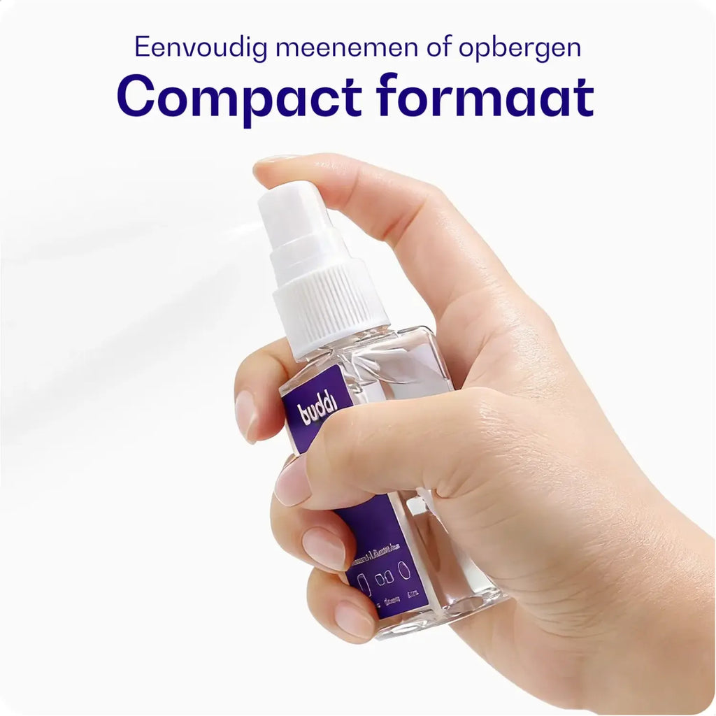 Καθαριστικό Οθόνης Buddi Fresh Cleaning Spray Υγρό Σπρέι Χωρίς Αμμωνία για Συσκευές / Γυαλιά / Φακούς - 100ml (8719246548574)