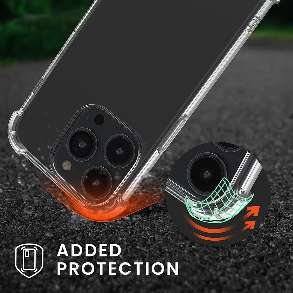 KWmobile Διάφανη Θήκη Σιλικόνης με Λουράκι Λαιμού - Apple iPhone 14 Pro - Transparent / Grey (59110.22)