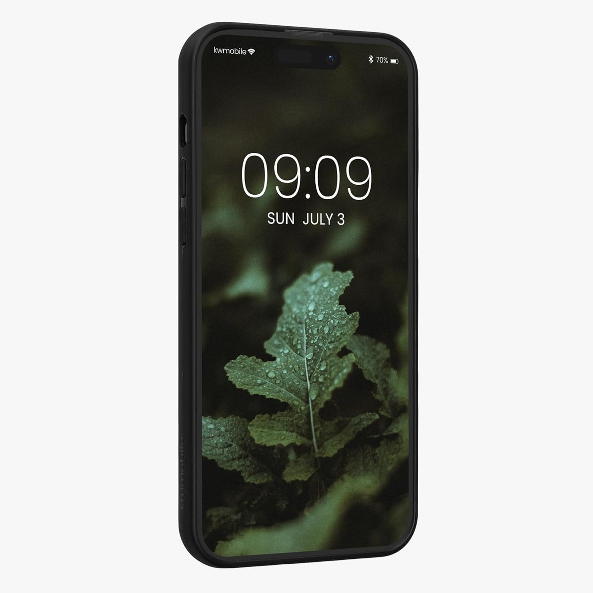 KWmobile Σκληρή Ξύλινη Θήκη με TPU Bumper - Apple iPhone 15 Pro Max - Walnut / Dark Brown (62010.18)