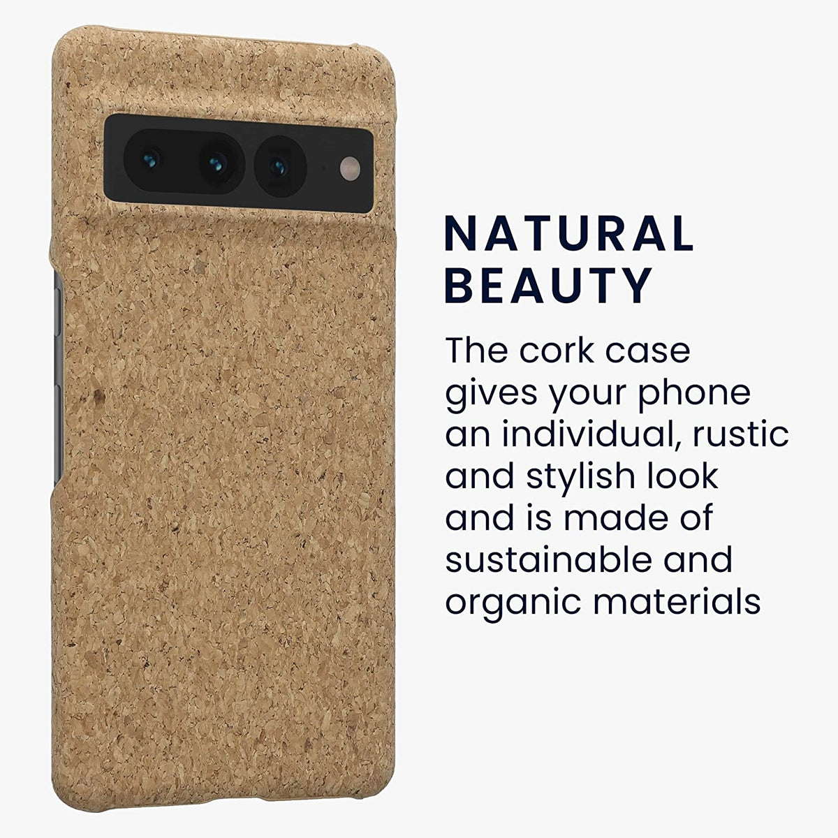 KWmobile Σκληρή Θήκη Google Pixel 7 Pro - Light Brown Cork (58902.24)