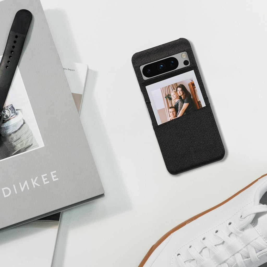 KWmobile Σκληρή Θήκη με Υποδοχές για Κάρτες - Google Pixel 8 Pro - Dark Grey (61884.19)