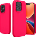 Θήκη Apple iPhone 15 Pro Max - KWmobile Soft Flexible Rubber Cover Σιλικόνης - Neon Pink (61956.77)