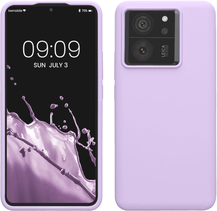 KWmobile Soft Flexible Rubber Cover - Θήκη Σιλικόνης Xiaomi 13T / 13T Pro - Lavender (KWM000020IT005C)