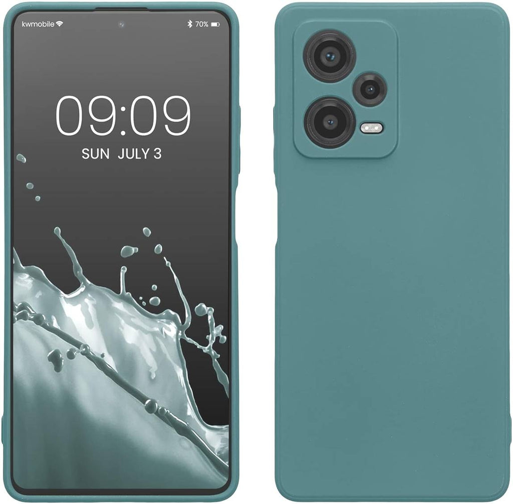 KWmobile Soft Slim Flexible Rubber Cover with Camera Protector - Θήκη Σιλικόνης Xiaomi Redmi Note 12 Pro Plus με Πλαίσιο Κάμε