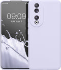 KWmobile Θήκη Σιλικόνης Honor 90 με Πλαίσιο Κάμερας - Lavender (61742.108)