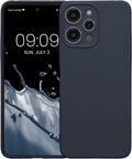 KWmobile Θήκη Σιλικόνης Xiaomi Redmi 12 με Πλαίσιο Κάμερας - Deep Ocean (61879.182)