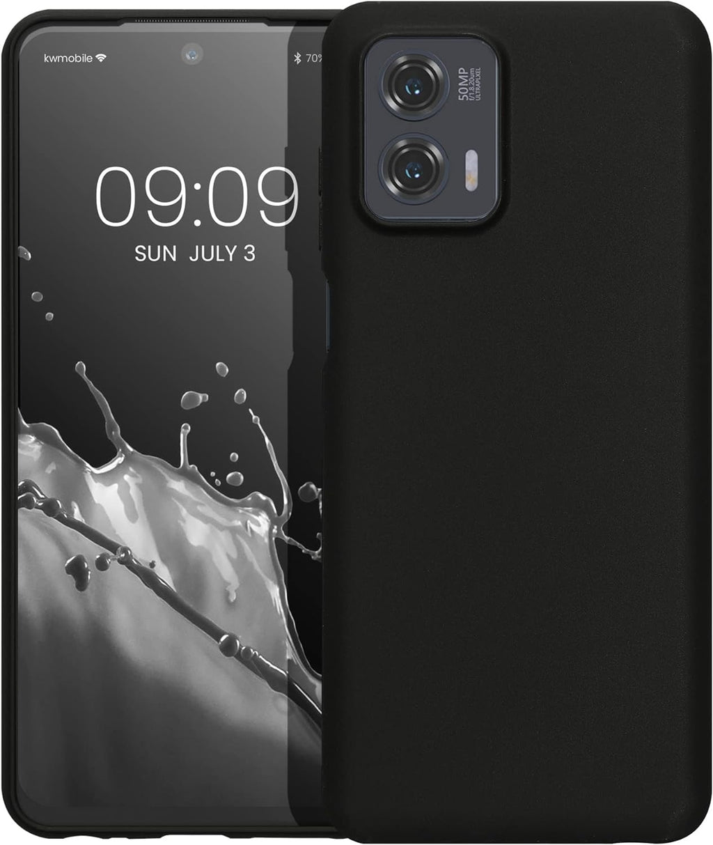 KWmobile Θήκη Σιλικόνης Motorola Moto G73 - Black Matte (60832.47)