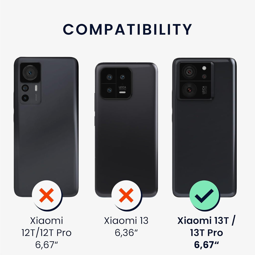 KWmobile Θήκη Σιλικόνης Xiaomi 13T / 13T Pro - Teal Matte (KWM000020IV002C)