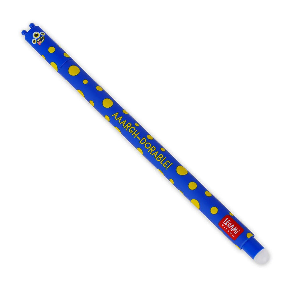 Στυλό Gel Legami Erasable Pen Monster 0.7 mm Μπλέ