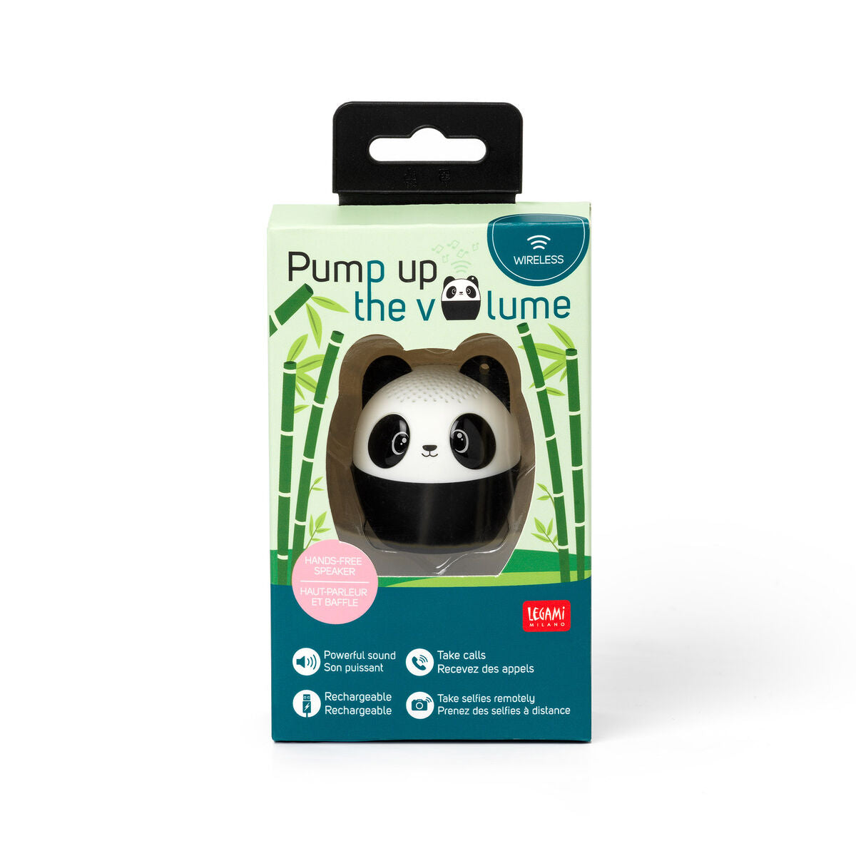 Φορητό Ηχείο Legami Milano Pump Up The Volume 3W - Panda