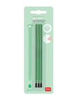 Legami Ανταλλακτικά Μελάνια Erasable Pen 0.7mm Πράσινο (3 Τεμάχια)