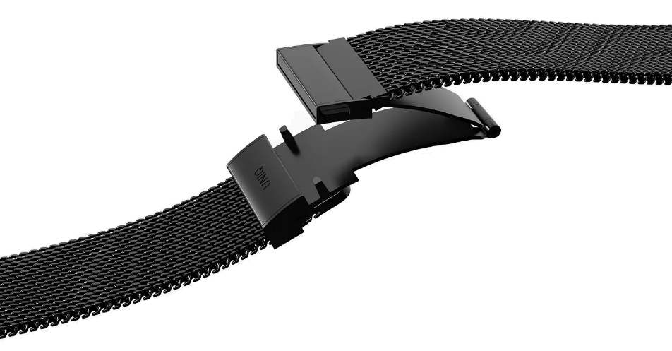 Λουράκι Apple Watch SE/11/10/9/8/7/6/5/4 (42/41/40mm) Uniq Dante Pro από Ανοξείδωτο Ατσάλι - Graphite Black (UNIQ-42MM-DANPGB