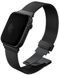 Λουράκι Apple Watch SE/11/10/9/8/7/6/5/4 (42/41/40mm) Uniq Dante Pro από Ανοξείδωτο Ατσάλι - Graphite Black (UNIQ-42MM-DANPGB