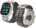 Λουράκι Apple Watch Ultra/SE/11/10/9/8/7/6/5/4 (49/46/45/44mm) Spigen DuraPro Armor Σιλικόνης - Gray (AMP09104)