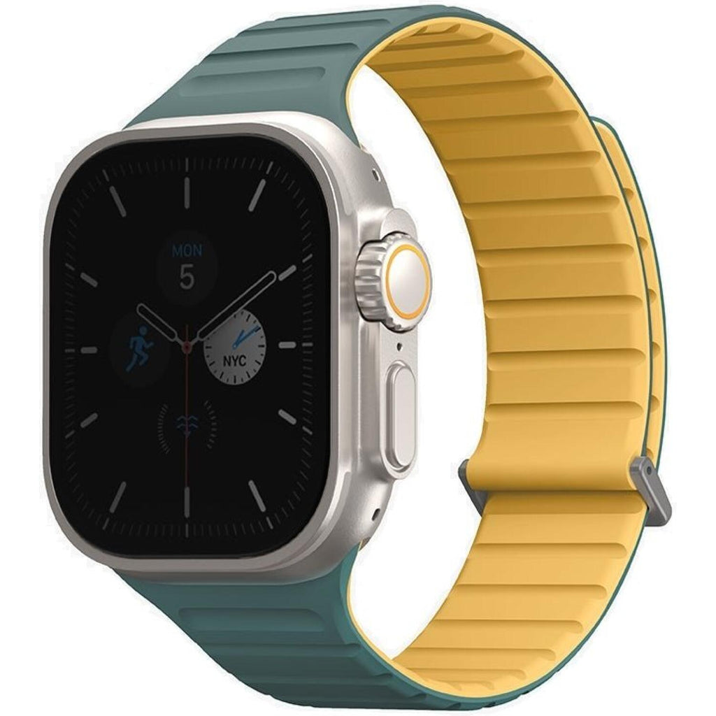 Λουράκι Apple Watch Ultra/SE/11/10/9/8/7/6/5/4 (49/46/45/44mm) Uniq Revix Evo Αναστρέψιμο Μαγνητικό από Premium Σιλικόνη - Vi