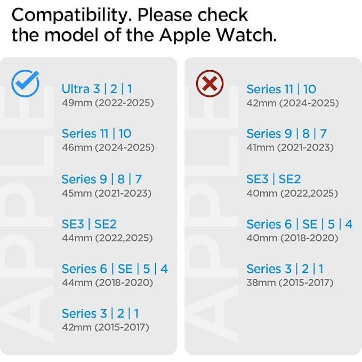 Λουράκι Apple Watch Ultra/SE/11/10/9/8/7/6/5/4 (49/46/45/44mm) Spigen Athlex Air 2 Υφασμάτινο - Active Navy Blue (AMP10608)