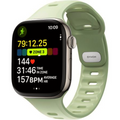 Λουράκι Apple Watch Ultra/SE/11/10/9/8/7/6/5/4 (49/46/45/44mm) Nomad Tempo Band Αδιάβροχο FKM & Αλουμίνιο - Seagrass (NM00979