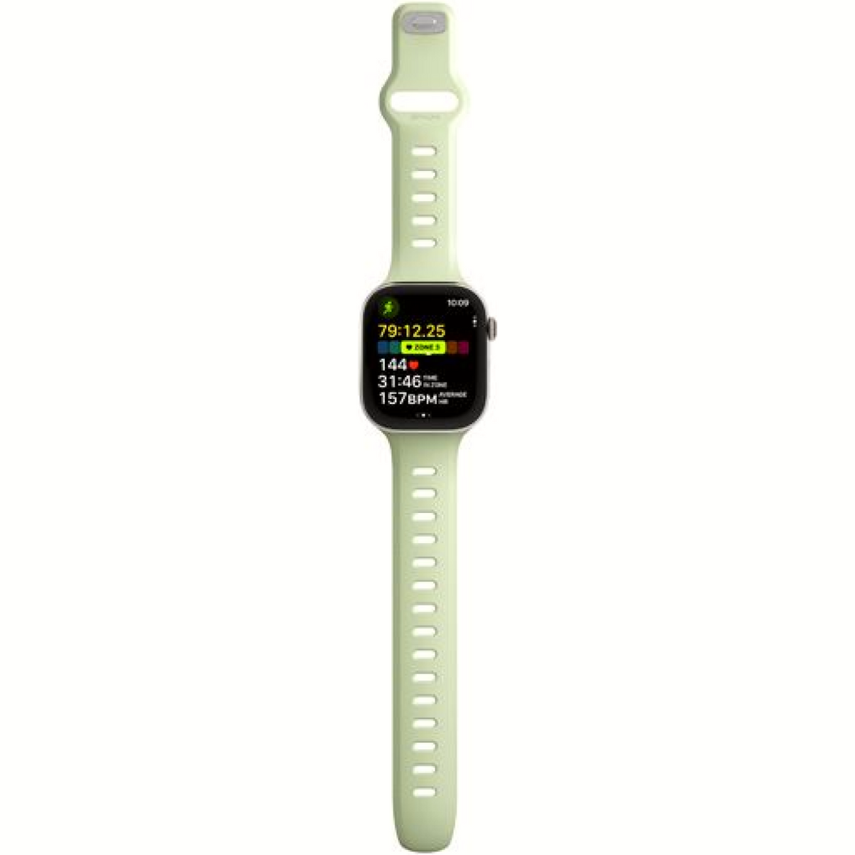 Λουράκι Apple Watch Ultra/SE/11/10/9/8/7/6/5/4 (49/46/45/44mm) Nomad Tempo Band Αδιάβροχο FKM & Αλουμίνιο - Seagrass (NM00979