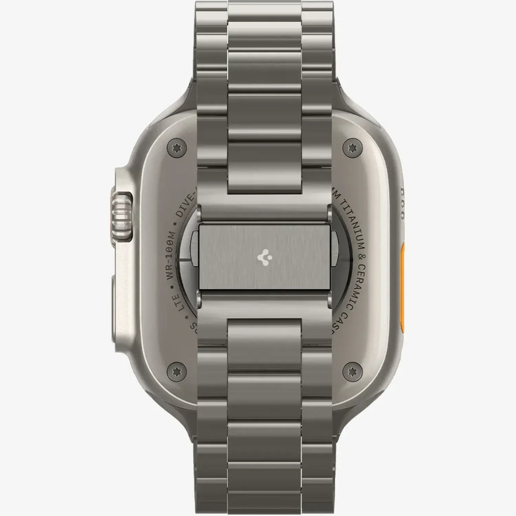 Λουράκι Apple Watch Ultra/SE/11/10/9/8/7/6/5/4 (49/46/45/44mm) Spigen Modern Fit Titanium από Premium Τιτάνιο - Natural Titan