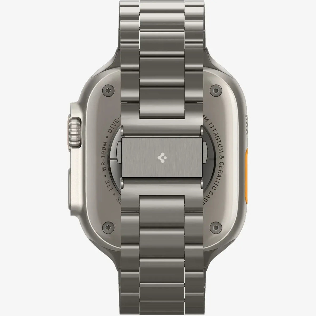 Λουράκι Apple Watch Ultra/SE/11/10/9/8/7/6/5/4 (49/46/45/44mm) Spigen Modern Fit Titanium από Premium Τιτάνιο - Natural Titan