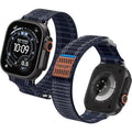Λουράκι Apple Watch Ultra/SE/11/10/9/8/7/6/5/4 (49/46/45/44mm) Spigen WBF0 Υφασμάτινο - Navy (AMP10143)