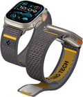 Λουράκι Apple Watch Ultra/SE/11/10/9/8/7/6/5/4 (49/46/45/44mm) Spigen Athlex Air Υφασμάτινο - Active Grey (AMP09034)