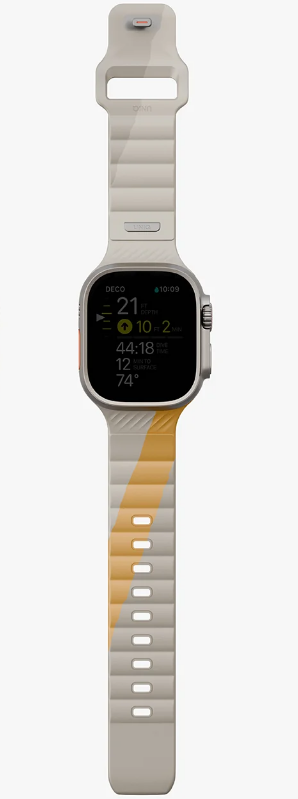 Λουράκι Apple Watch Ultra/SE/11/10/9/8/7/6/5/4 (49/46/45/44mm) Uniq Stride Designer Edition Ανθεκτικό Αδιάβροχο από Premium Κ