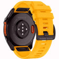 Λουράκι Garmin Watch 20mm Mobile Origin Easy Strap ES1 Quick Fit Σιλικόνης - Yellow (MO-ES20-YLW)