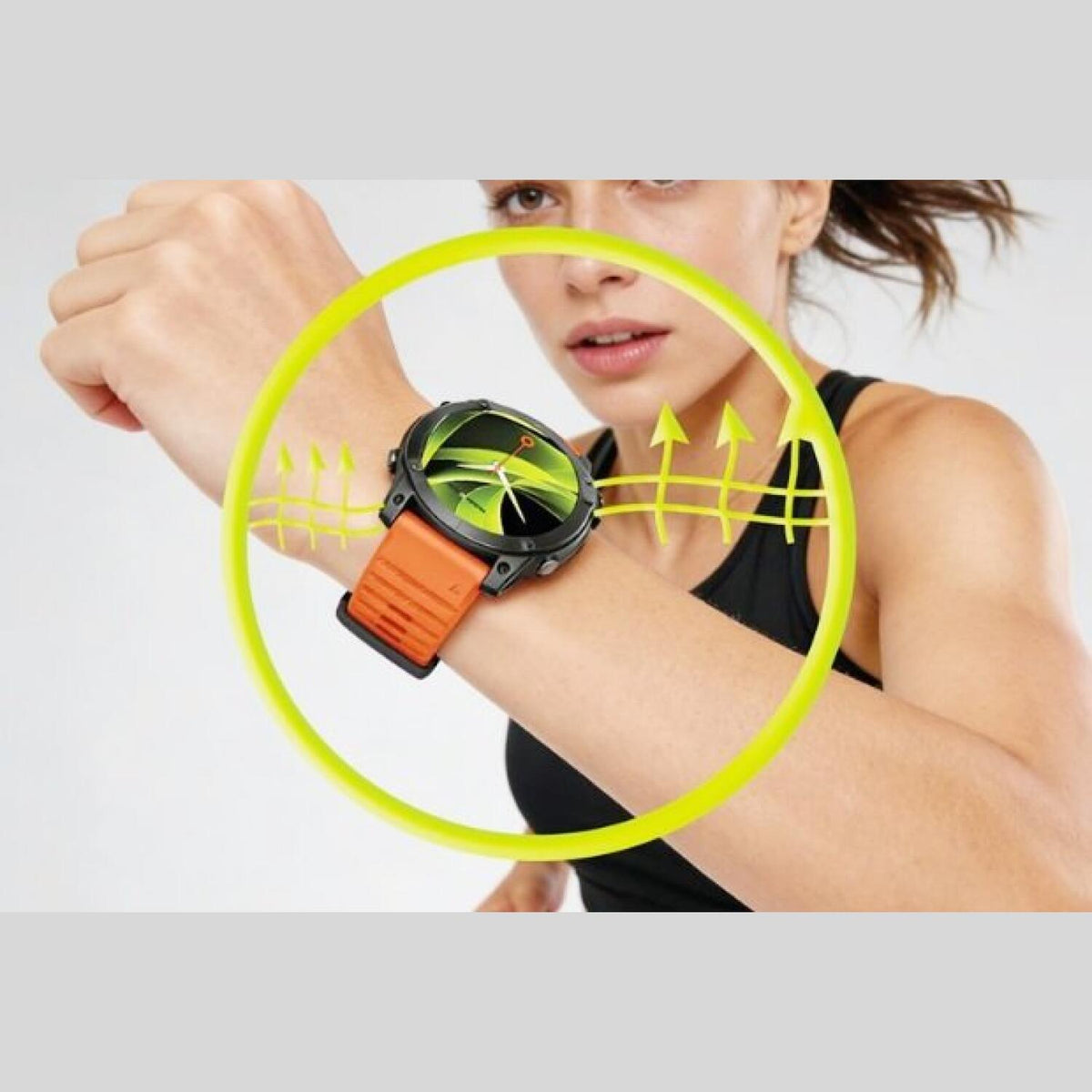 Λουράκι Garmin Watch 22mm Mobile Origin Easy Strap ES2 Quick Fit Σιλικόνης - Orange (MO-ESS-22-ORG)