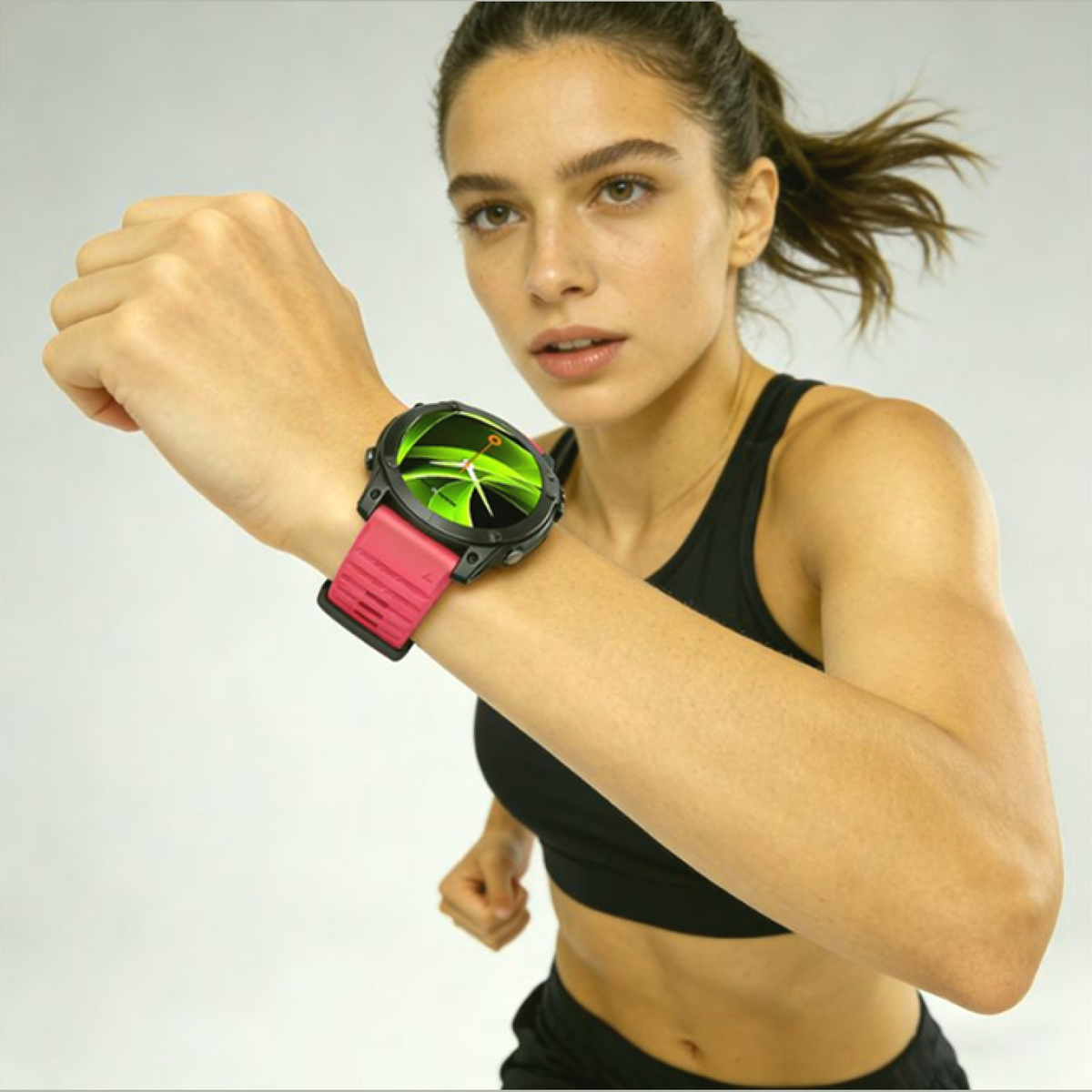 Λουράκι Garmin Watch 22mm Mobile Origin Easy Strap ES2 Quick Fit Σιλικόνης - Pink (MO-ESS-22-PNK)
