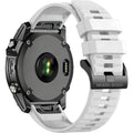Λουράκι Garmin Watch 26mm Mobile Origin Easy Strap ES2 Quick Fit Σιλικόνης - White (MO-ESS-26-WHT)