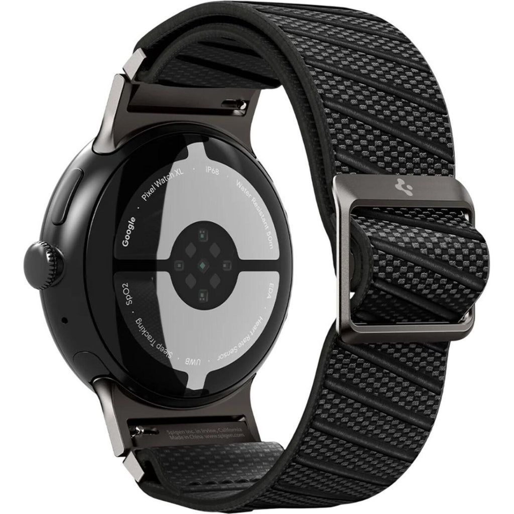 Λουράκι Google Pixel Watch 4 / 3 / 2 / 1 41mm Spigen Lite Fit X Υφασμάτινο - Black (AMP11420)