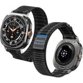 Λουράκι Samsung Galaxy Watch Ultra2 / Ultra1 2026 / 2025 / 2024 47mm Spigen WBF0 Υφασμάτινο - Black (AMP10146)