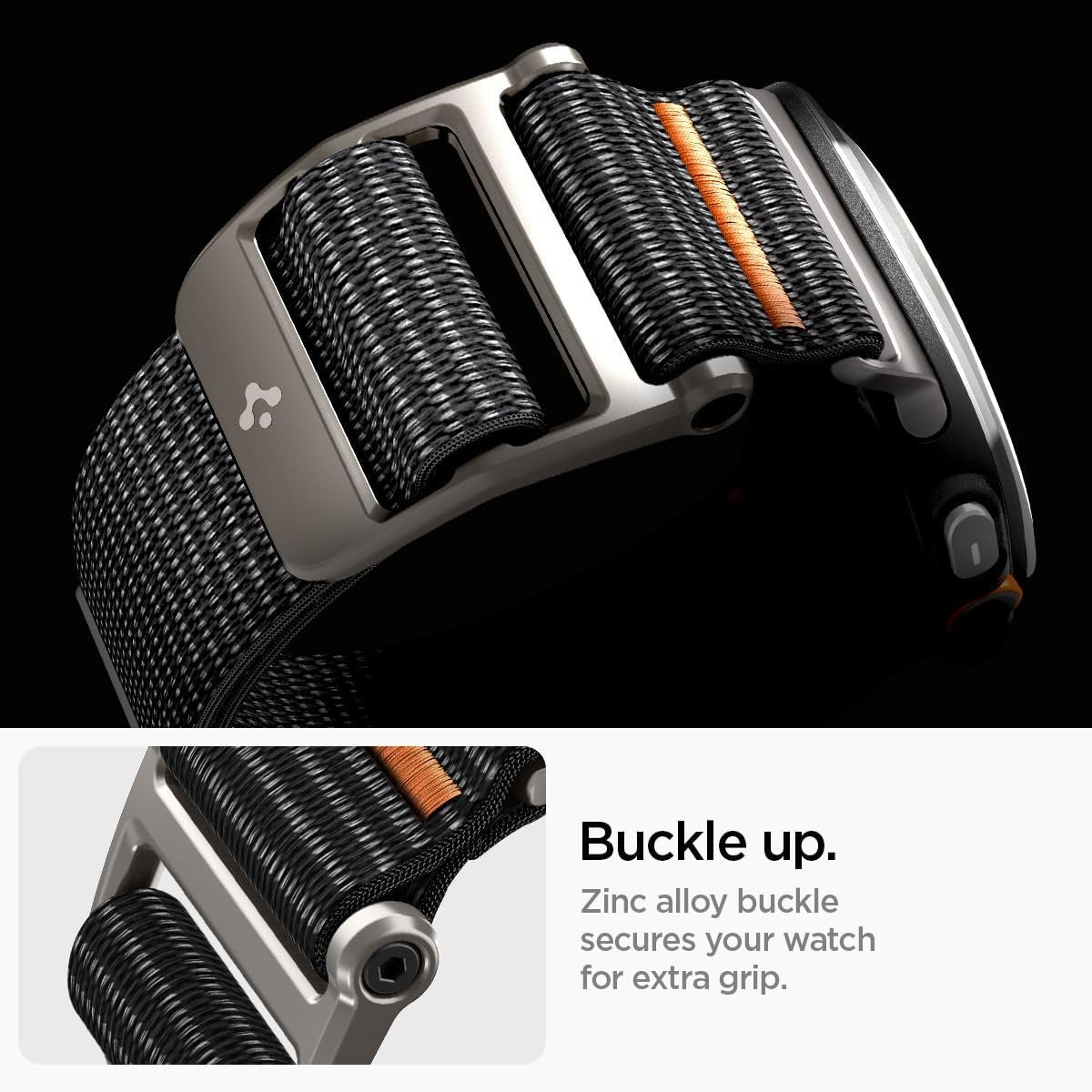 Λουράκι Samsung Galaxy Watch Ultra2 / Ultra1 2026 / 2025 / 2024 47mm Spigen DuraPro Flex - Black (AMP08773)