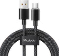 Mcdodo CA-3650 Καλώδιο USB-A σε USB-C 100W 1.2m Μαύρο