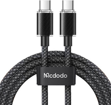 Mcdodo CA-3670 Καλώδιο USB-C σε USB-C 100W 5A 1.2m Μαύρο