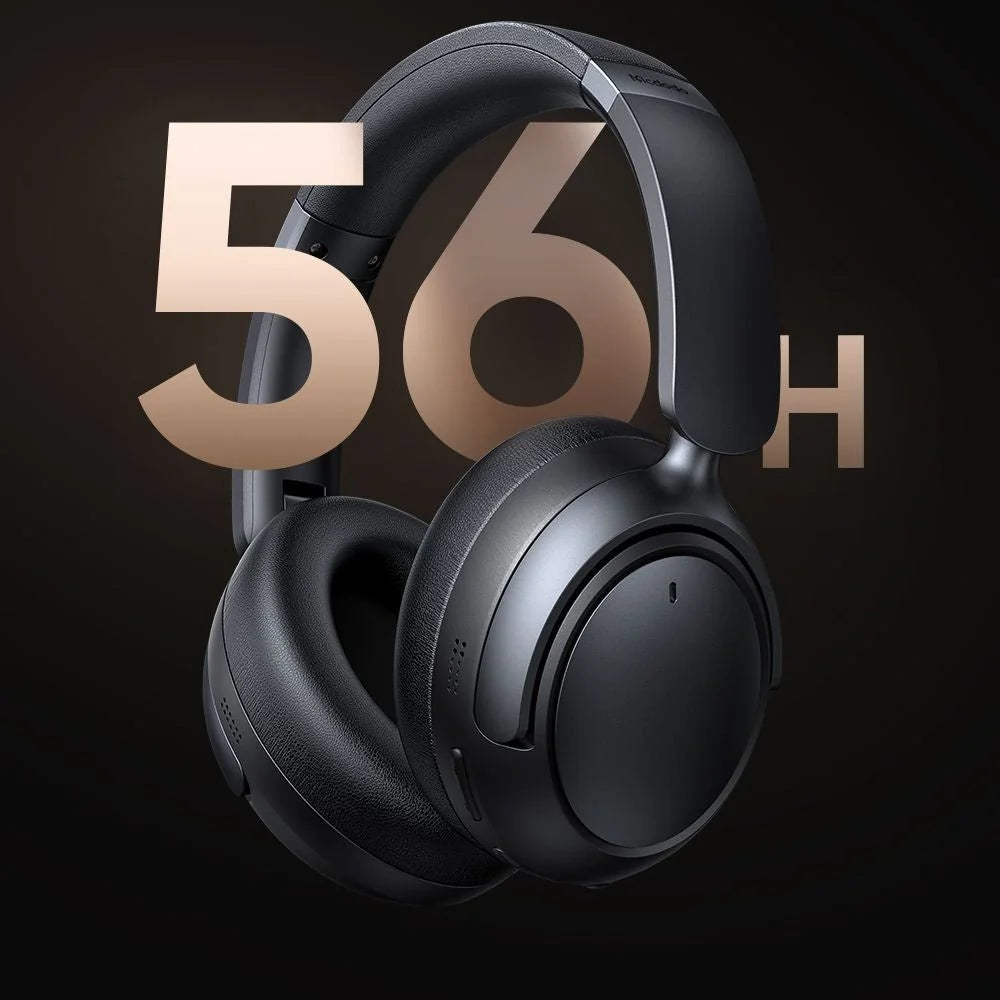 Mcdodo T02 HP-1421 Ασύρματα Over Ear Ακουστικά Bluetooth 5.4 ANC Μπεζ