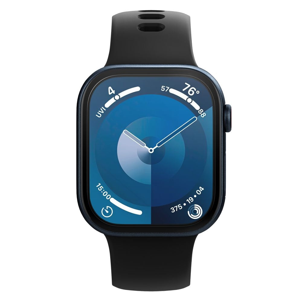 Μεμβράνη Προστασίας Apple Watch 11 / 10 42mm - Spigen EliteShield EZ Fit Screen Protector Οθόνης - 2 Τεμάχια - Clear (AFL0858