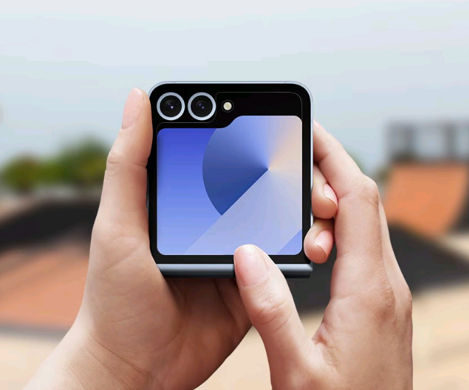 Μεμβράνη Προστασίας Εξωτερικής Οθόνης - Samsung Galaxy Z Flip6 - Official Samsung Anti-Reflecting Film - 2 Τεμάχια - Transpar