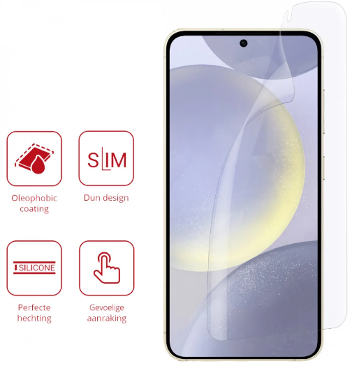 Μεμβράνη Προστασίας Οθόνης - Samsung Galaxy S24 - Rosso Ultra Clear Screen Protector - 2 Τεμάχια (8719246436833)