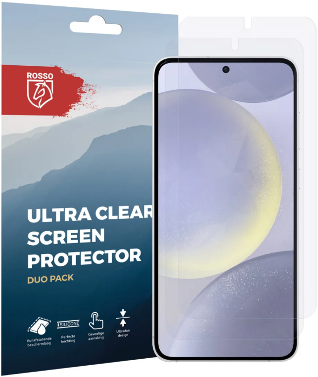 Μεμβράνη Προστασίας Οθόνης - Samsung Galaxy S24 - Rosso Ultra Clear Screen Protector - 2 Τεμάχια (8719246436833)