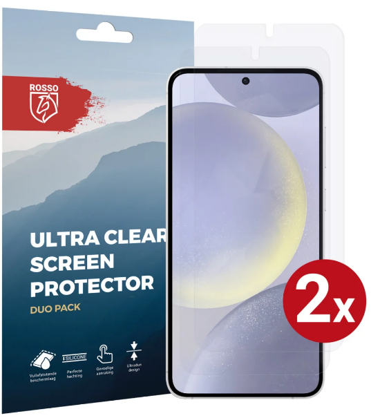 Μεμβράνη Προστασίας Οθόνης - Samsung Galaxy S24 - Rosso Ultra Clear Screen Protector - 2 Τεμάχια (8719246436833)