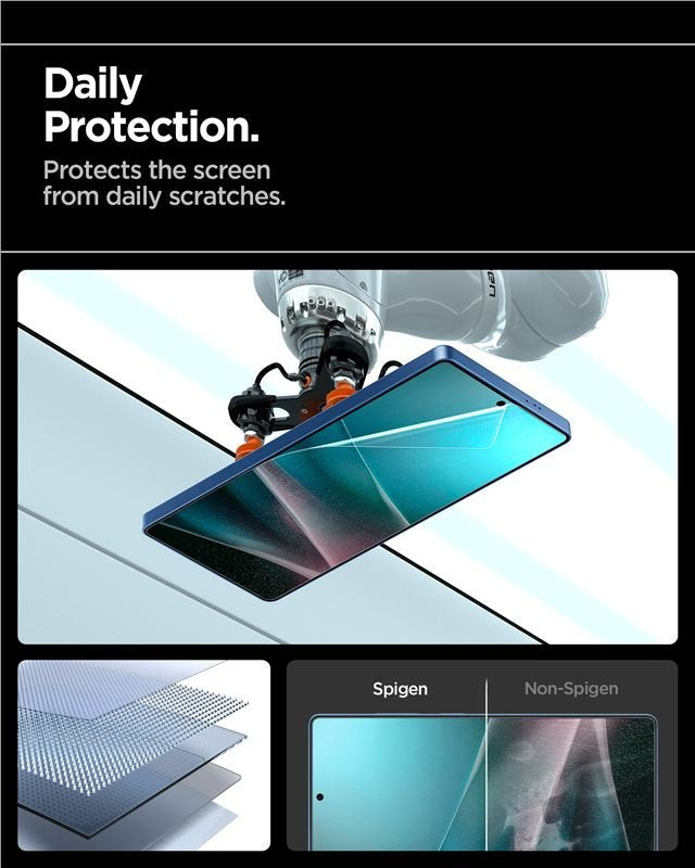 Μεμβράνη Προστασίας Samsung Galaxy S25 Ultra Spigen Elite Shield EZ Fit HD Οθόνης - Clear (AFL09083)