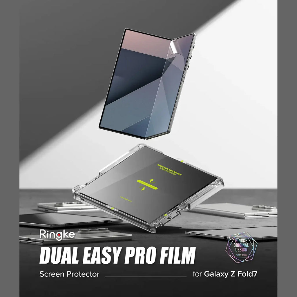 Μεμβράνη Προστασίας Samsung Galaxy Z Fold7 Ringke Dual Easy Pro Film Εσωτερικής Μεγάλης Οθόνης 2 Τεμάχια - Clear (88002938554