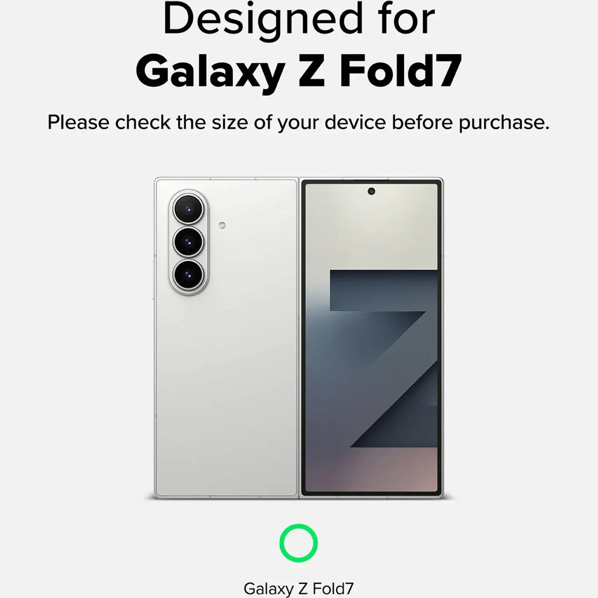 Μεμβράνη Προστασίας Samsung Galaxy Z Fold7 Ringke Dual Easy Pro Film Εσωτερικής Μεγάλης Οθόνης 2 Τεμάχια - Clear (88002938554