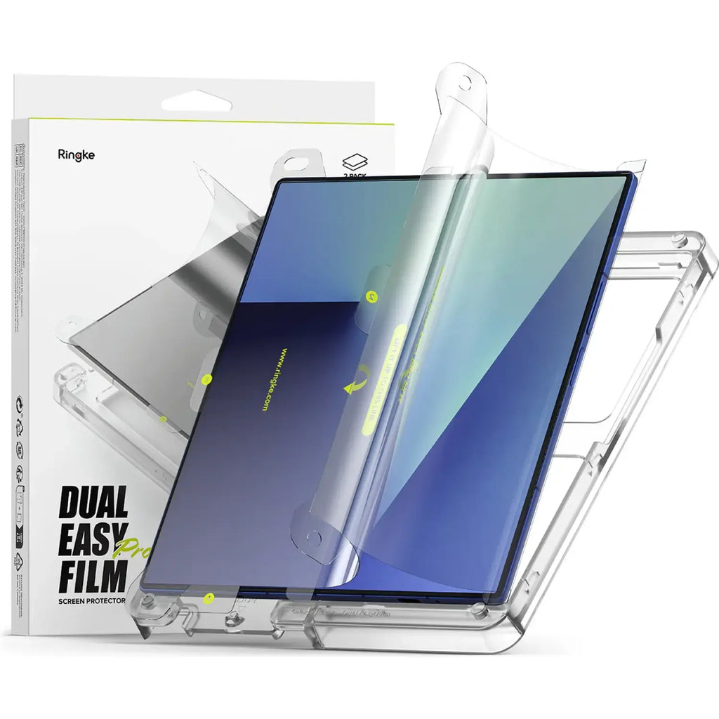 Μεμβράνη Προστασίας Samsung Galaxy Z Fold7 Ringke Dual Easy Pro Film Εσωτερικής Μεγάλης Οθόνης 2 Τεμάχια - Clear (88002938554