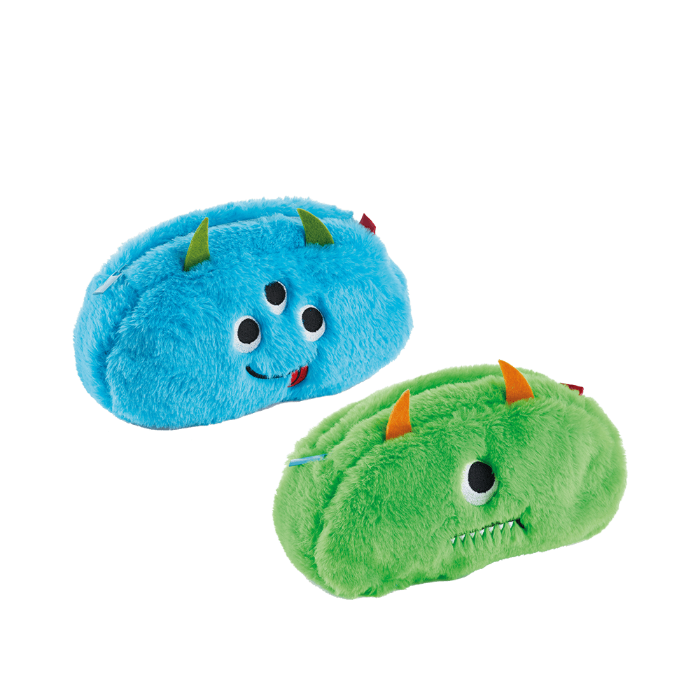 MIQUELRIUS ΚΑΣΕΤΙΝΑ ΘΗΚΗ ΔΙΠΛΗΣ ΟΨΗΣ 23x12x6cm B2FUN MONSTER ΜΠΛΕ/ΜΩΒ