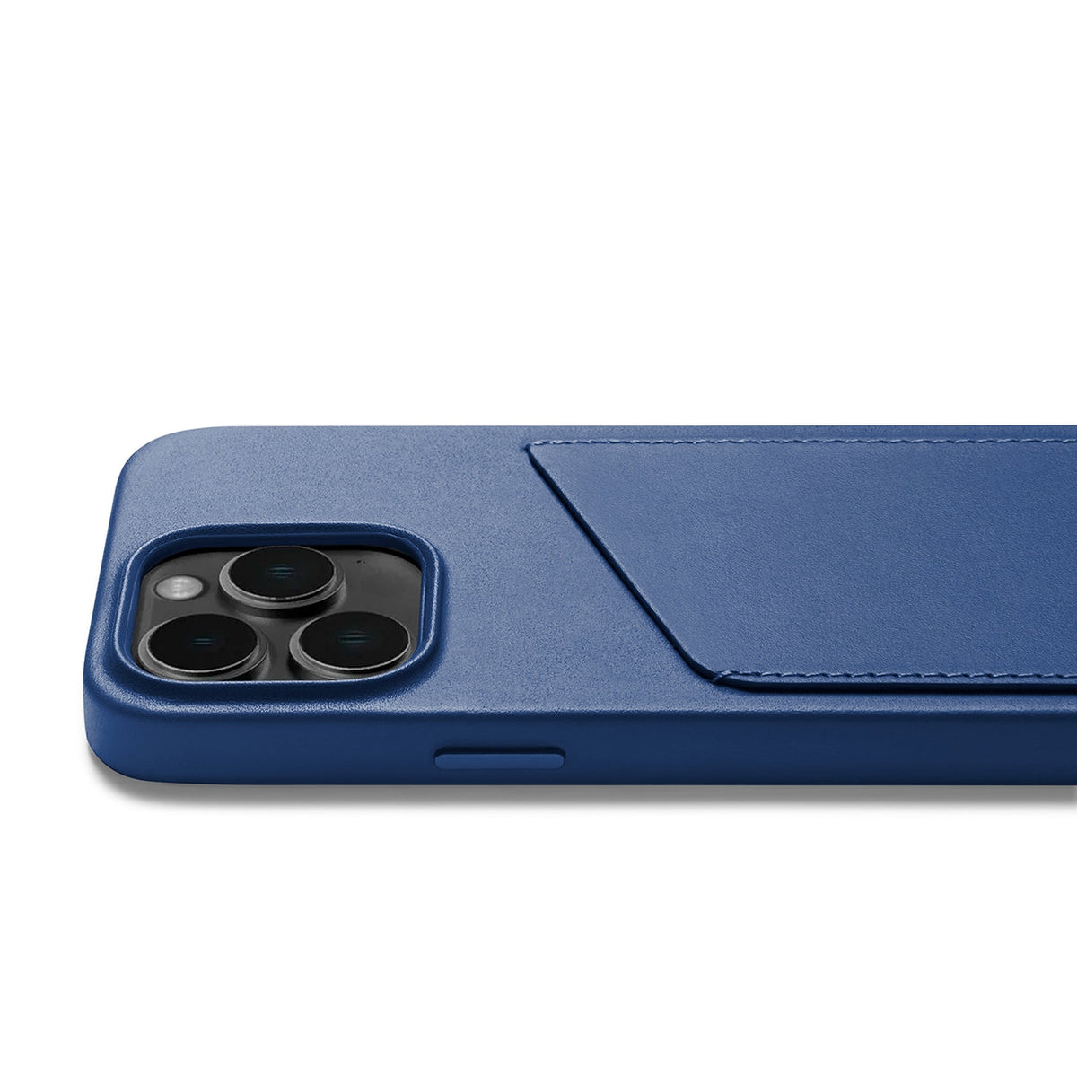 MUJJO Full Leather Wallet Case - Δερμάτινη Θήκη-Πορτοφόλι Apple iPhone 14 Pro - Blue (MUJJO-CL-028-BL)