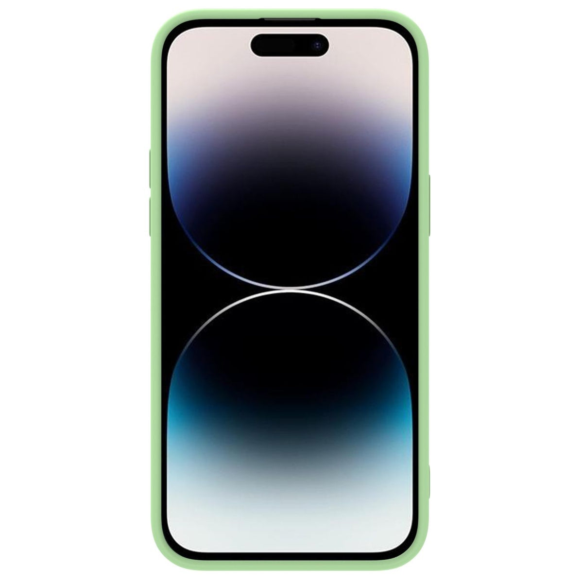 Nillkin CamShield Silky Silicone - Θήκη Σιλικόνης με Κάλυμμα για την Κάμερα - Apple iPhone 14 Pro Max - Mint Green (690204824