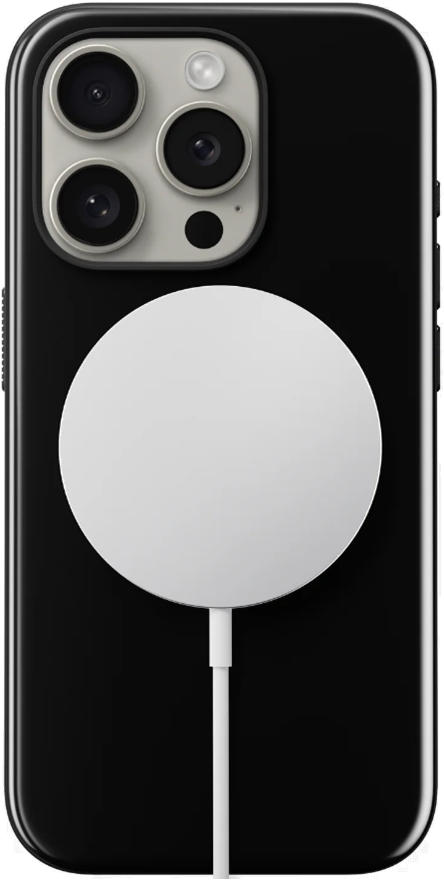 Nomad Sport Case - Σκληρή Θήκη MagSafe με TPU Bumper - Apple iPhone 15 Pro - Black (NM01655985)